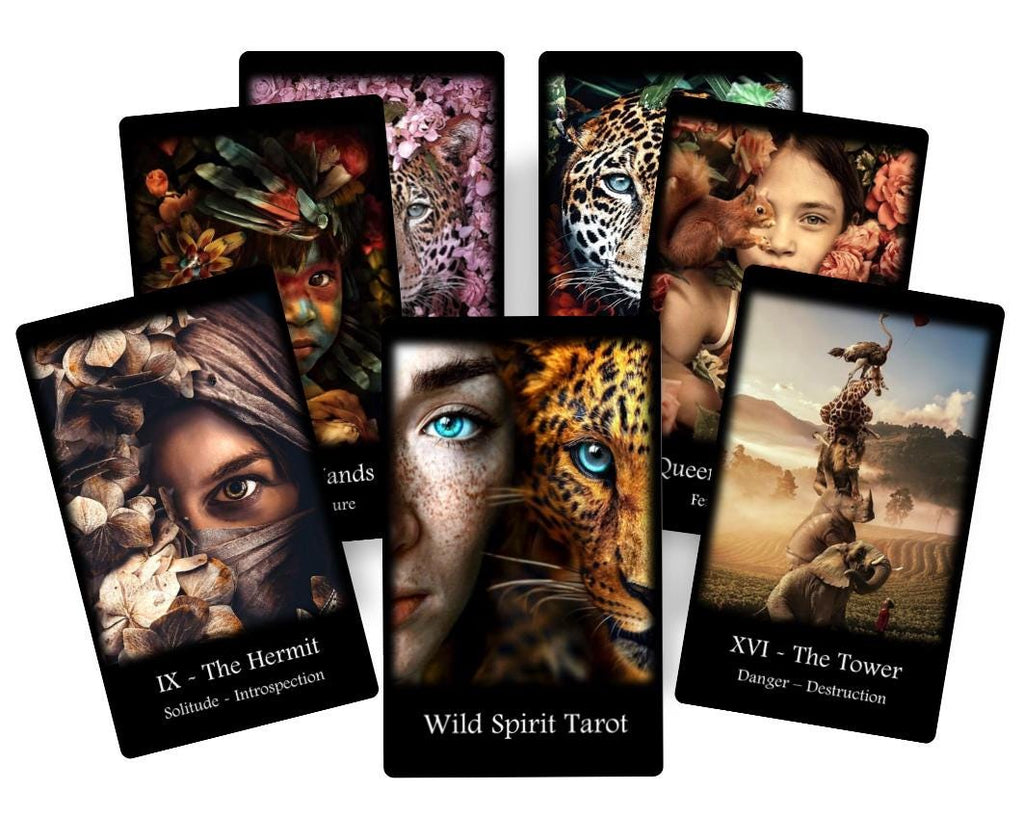 Wild Spirit Tarot Deck: Nature Wisdom, Fortune Telling (Ebook)