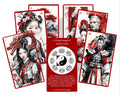 Hexagram oracle cards deck. I Ching. Book of Changes oracle