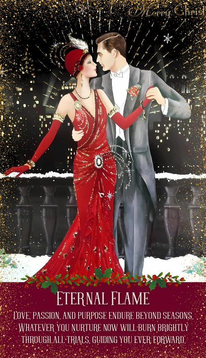 Zeltītais Ziemassvētku orākuls. Elegances un ziemas burvības čuksti