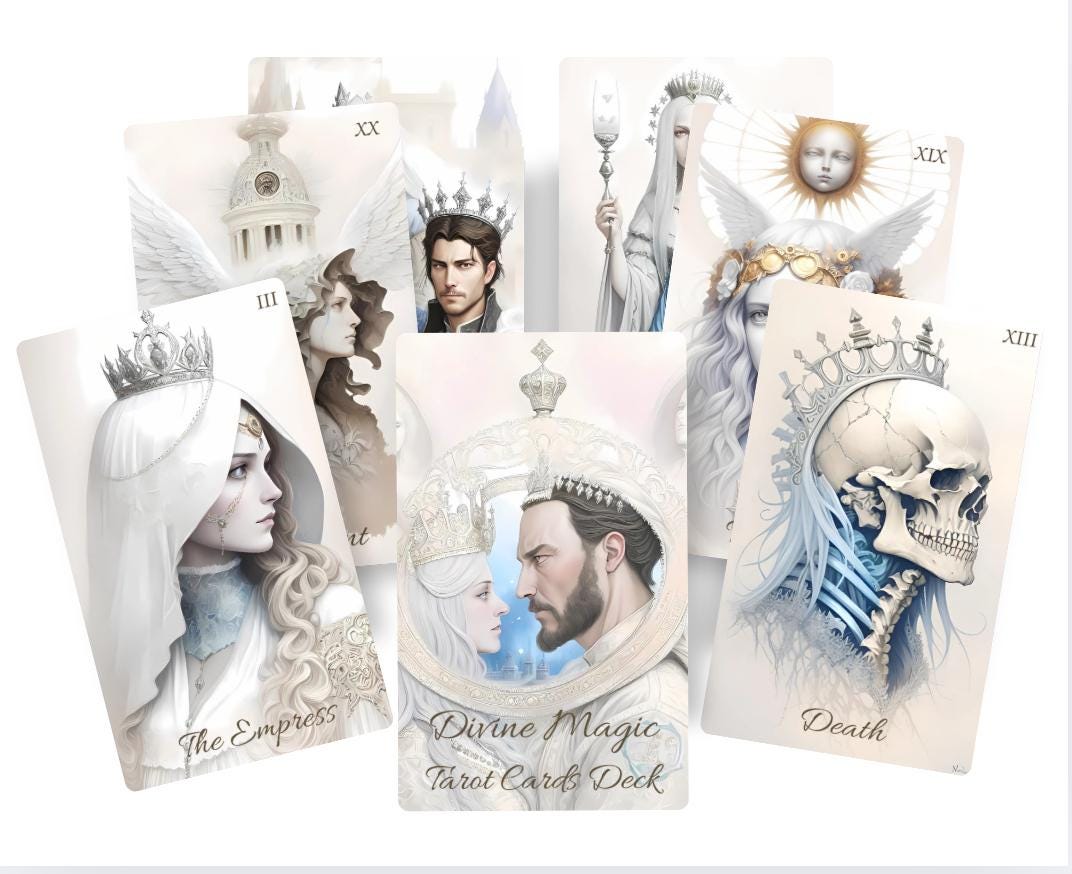 Tarot Magie Divine. Tarot de la Pureté et de l'Innocence de la Renaissance