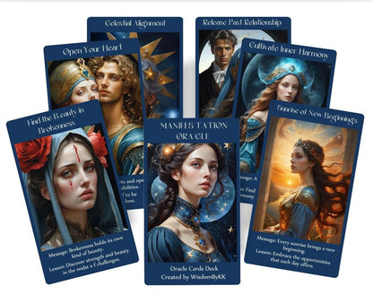 Fortune Manifestation Oracle cards deck. Good luck and love