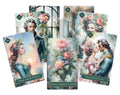Rococo Art Kipper Oracle Cards Deck with Velvet Bag