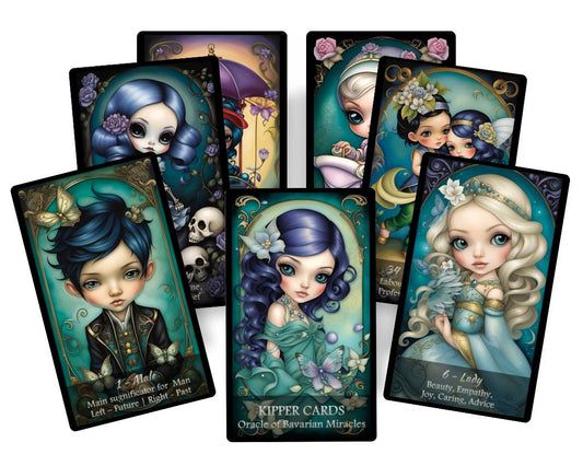 Cartes Kipper. Oracle des miracles bavarois. Version étendue.