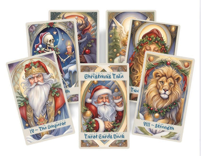 Christmas Tale Tarot Cards Deck: Noel Fortune Telling Cards