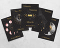 Cosmic Timing Oracle Deck, 62 Handmade Fortune Telling Cards