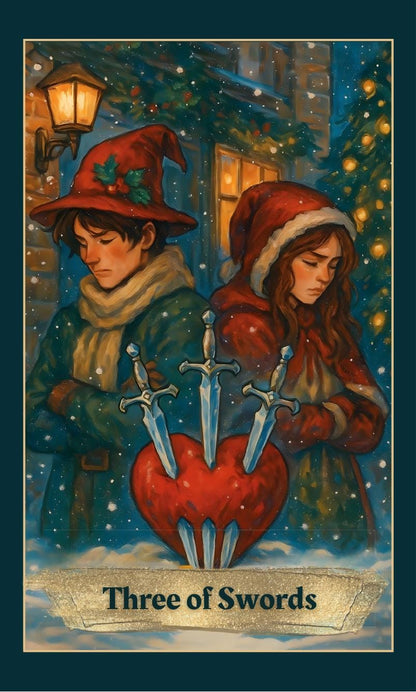 Christmas Tarot Cards Deck – 78-Card Holiday Tarot