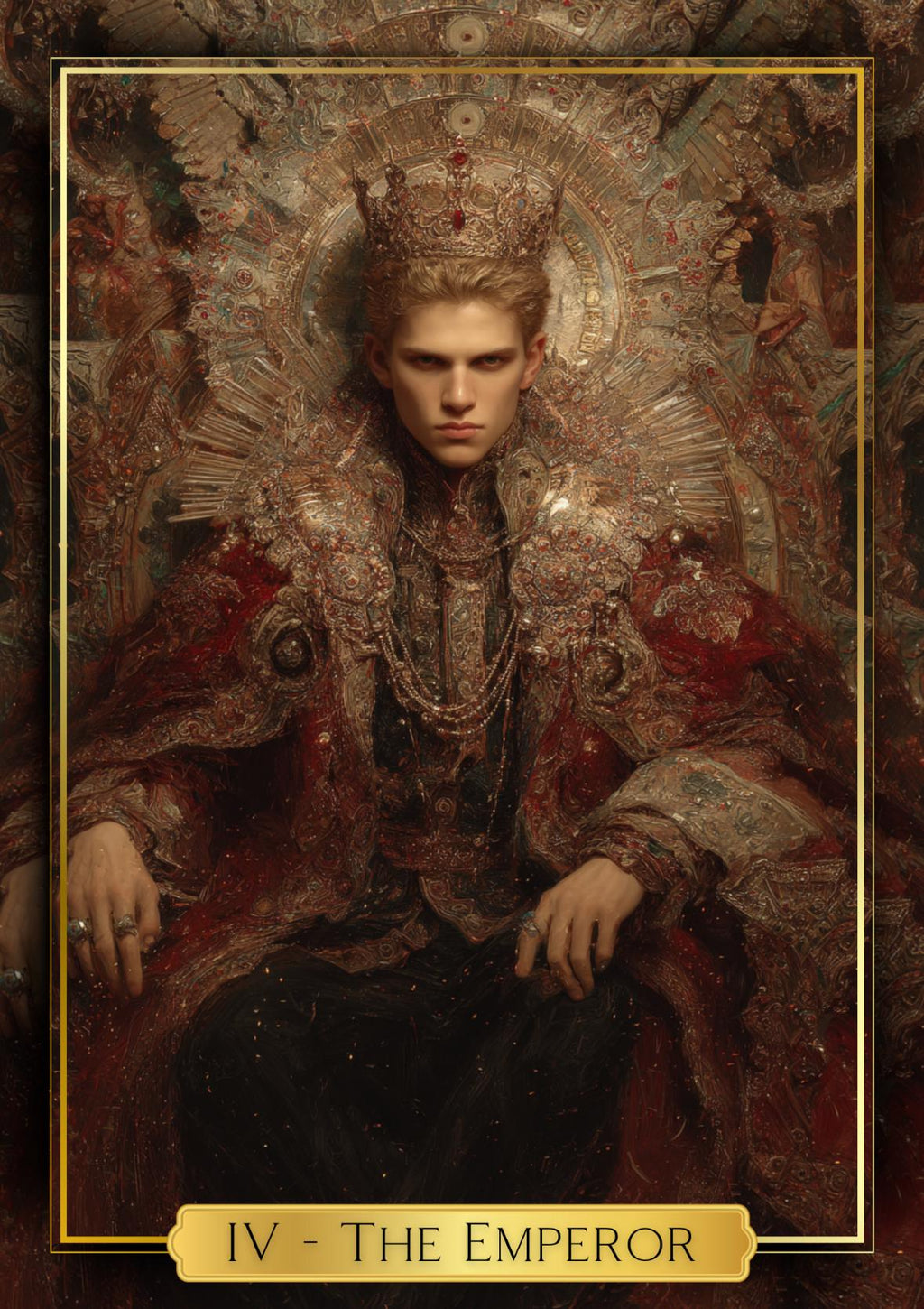 The Celestial Empire Tarot – 78 Tarot Cards Deck with QR Code Guidance