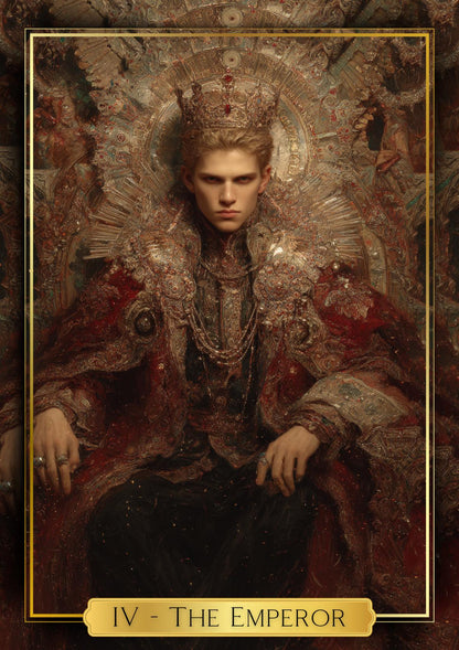 The Celestial Empire Tarot – 78 Tarot Cards Deck with QR Code Guidance