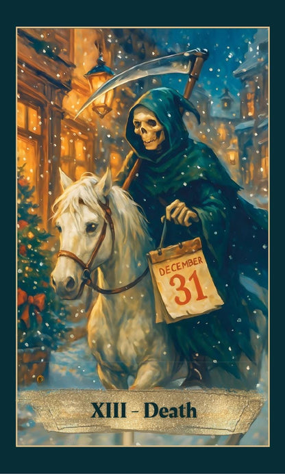 Christmas Tarot Cards Deck – 78-Card Holiday Tarot