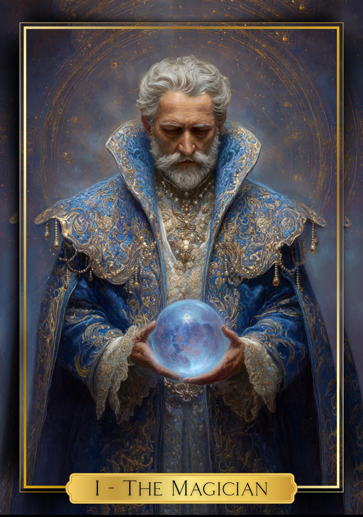 Le Tarot de l'Empire Céleste – Jeu de 78 Cartes de Tarot avec Guide par Code QR