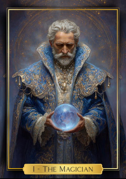 The Celestial Empire Tarot – 78 Tarot Cards Deck with QR Code Guidance