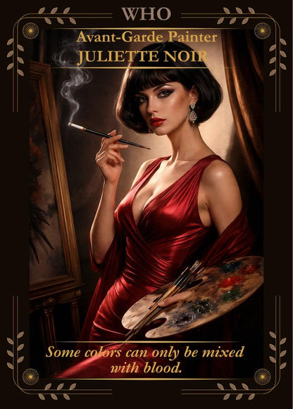 Murder at the Midnight Aurora Express Card Game