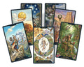 Sacred Atlas Tarot – 78 Card Art Deco Tarot Deck with QR Code Guidance