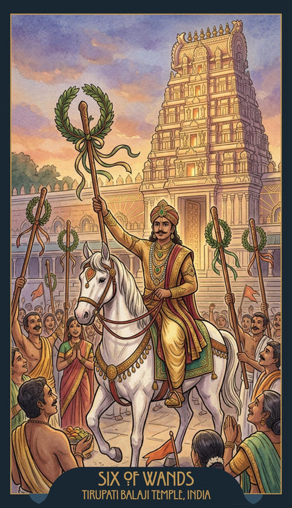 Sacred Atlas Tarot – 78 Card Art Deco Tarot Deck with QR Code Guidance